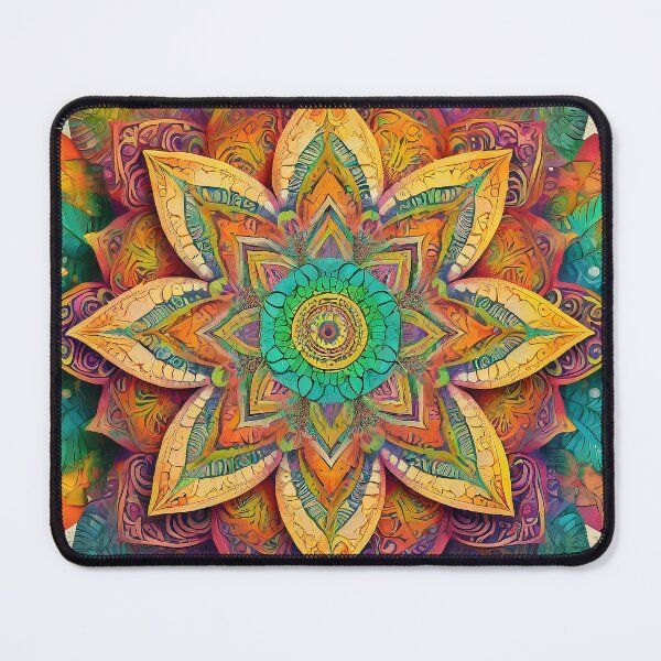 Item preview, Colorful Feathers | Fractals and Mandalas | Sublime Nature designed and sold by monkeybusiness.pt.