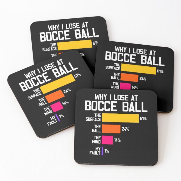 Item preview, Why I Lose At Bocce Ball Funny Bocce Ball Player designed and sold by NovaPixelArtCo.