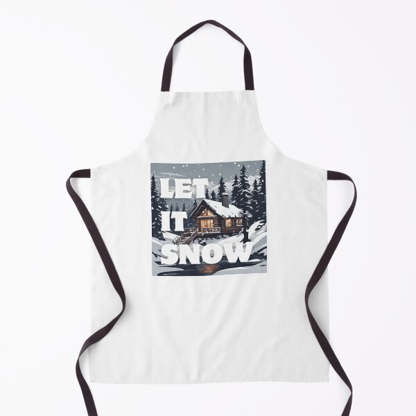 Item preview, Let It Snow Cabin House designed and sold by LittleCabinLife.