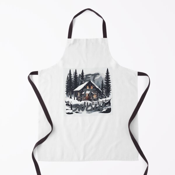 Item preview, A Winter Time Cabin Home in the Mountains designed and sold by LittleCabinLife.