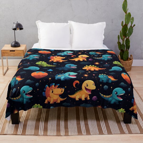 Item preview, Cute Dinosaurs in Space Pattern  designed and sold by VISIONARTIST.