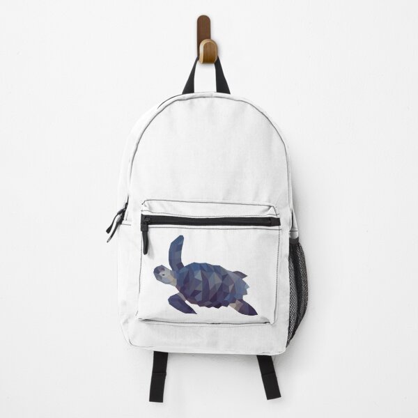 Item preview, Blue Low Poly Sea Turtle designed and sold by shaldesign.