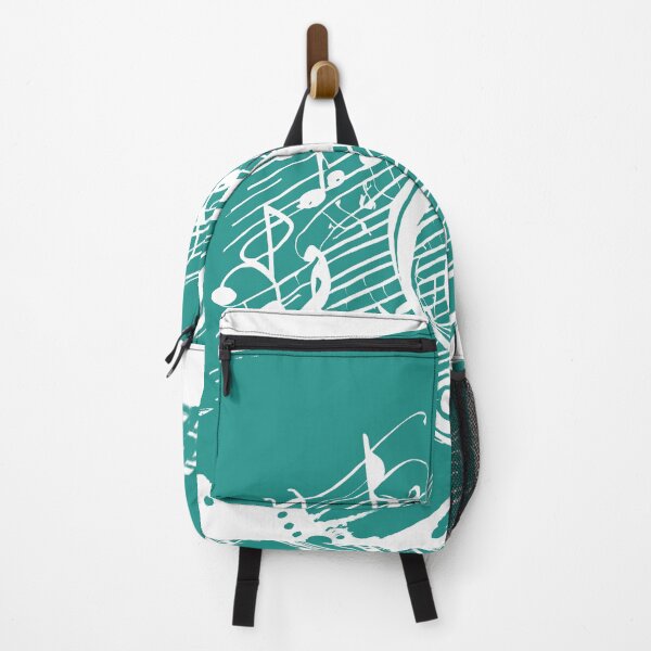Item preview, Music Themed Design on Teal and White designed and sold by SW-Graphics.