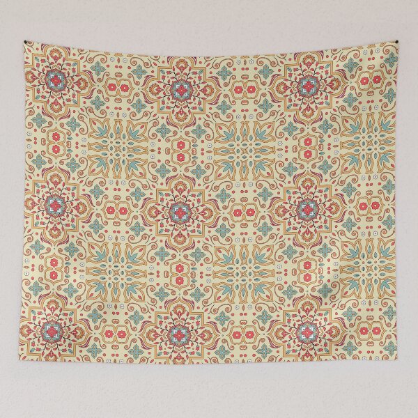 Item preview, Orientalist Colorful Textile Design designed and sold by art-tresure.