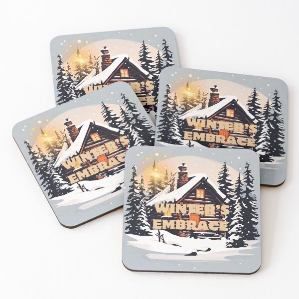 Item preview, Winter's Embrace Cabin House designed and sold by LittleCabinLife.