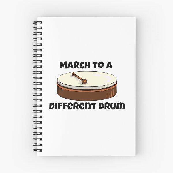 Item preview, March to a Different Drum - Bodhran designed and sold by TimeLady's Closet.
