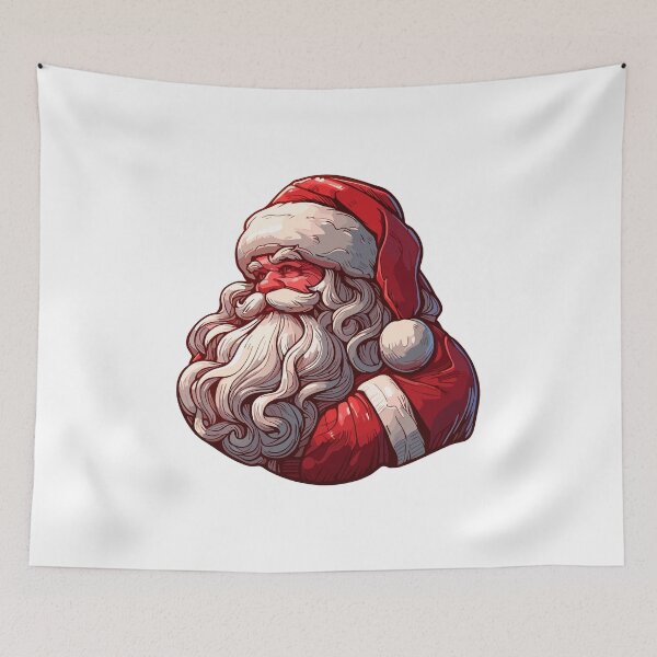 Item preview, Santa Claus with his big beard designed and sold by AlejaJorgeShop.