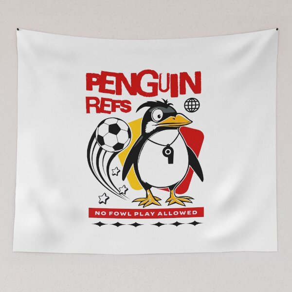 Item preview, Penguin soccer designed and sold by Graffik-Peeps.