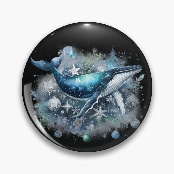Item preview, Festive Christmas Whale: Winter Wonder Land designed and sold by SandbarTees.
