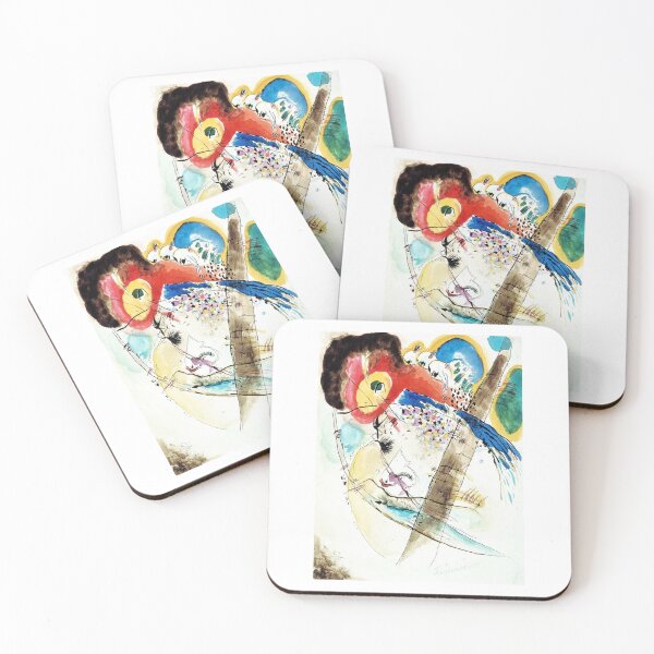 Item preview, HD. Exotic birds, by Wassily Kandinsky designed and sold by MINDTHECHERRY.