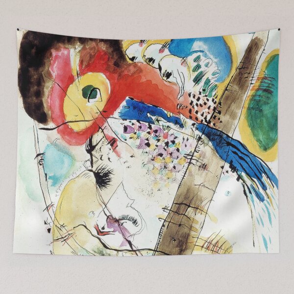 Item preview, HD. Exotic birds, by Wassily Kandinsky designed and sold by MINDTHECHERRY.
