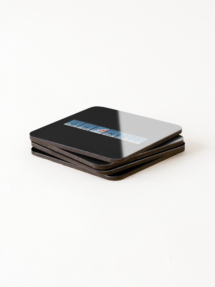 Thumbnail 4 of 5, Coasters (Set of 4), Oh Nyo Elements - solid designed and sold by CCCDesign.