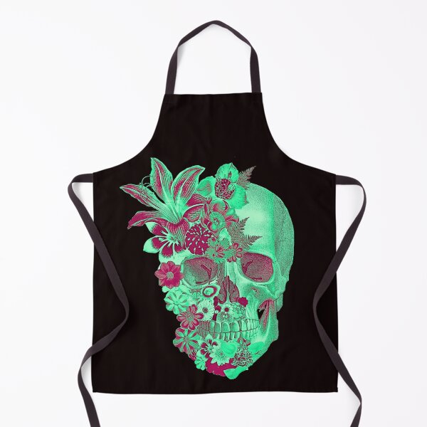 Item preview, Floral skull designed and sold by Kateeney.