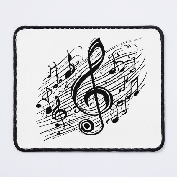 Item preview, Music Themed Design Black on White designed and sold by SW-Graphics.