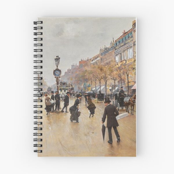 Item preview, Grands Boulevards, a Rainy Day (19th century) - Jean Béraud designed and sold by SALON DES ARTS.