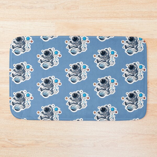 Item preview, Astronaut Sticker: Quirky Universe Adventures designed and sold by Jolly-Drawings.