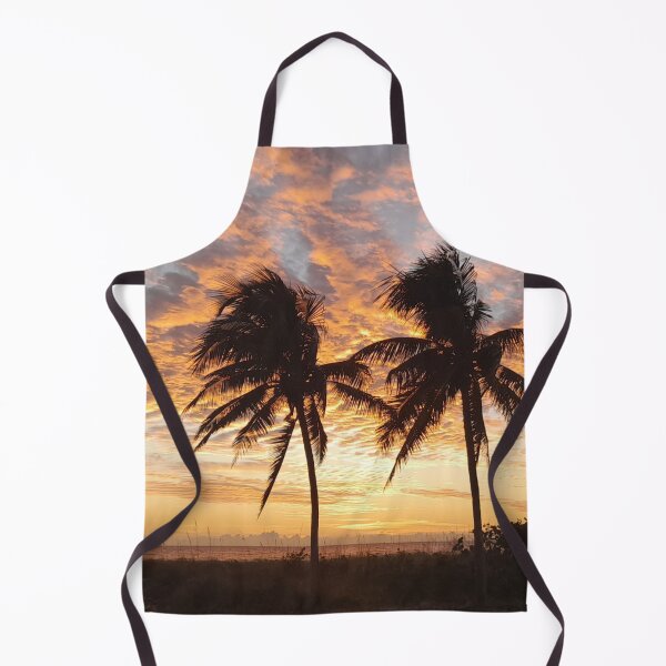 Item preview, Tropical Sunset with Silhouetted Palms designed and sold by DarlingsTees.