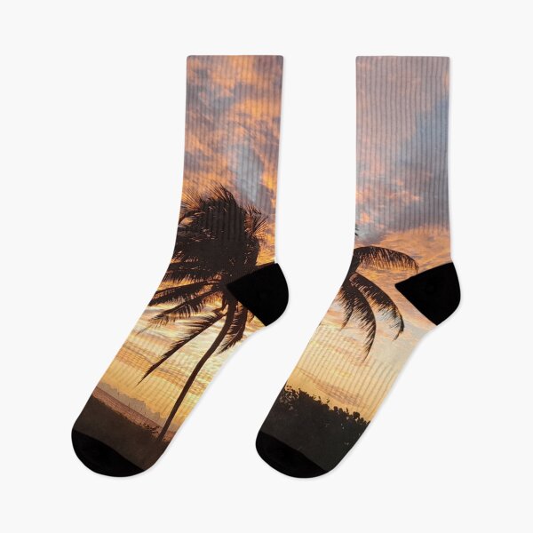 Item preview, Tropical Sunset with Silhouetted Palms  designed and sold by DarlingsTees.