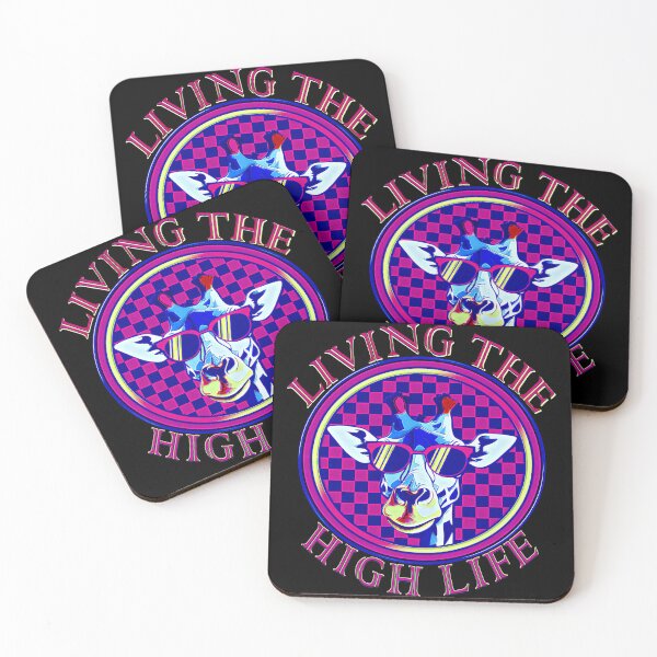 Item preview, Embracing Elevation, A Giraffe's Guide to Living the High Life. Purple designed and sold by momoworlddesign.