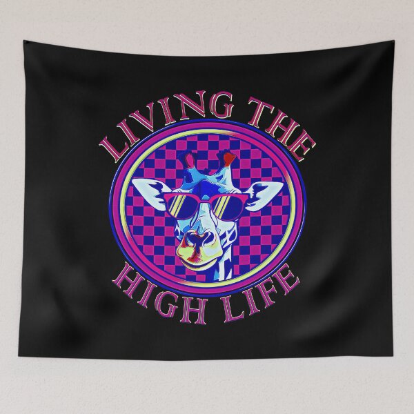 Item preview, Embracing Elevation, A Giraffe's Guide to Living the High Life. Purple designed and sold by momoworlddesign.