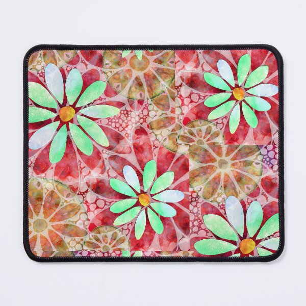 Item preview, Colorful Dancing Daisies 3 Flower Art designed and sold by Sharon Cummings Art.