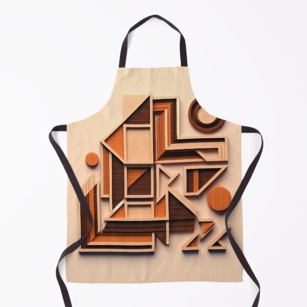 Item preview, Wooden Whimsy Abstract Pop Art - home decor designed and sold by crea8iveway.