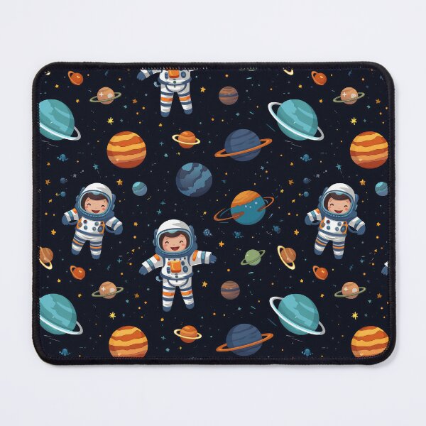 Item preview, Cute Little Astronauts in Space Pattern designed and sold by VISIONARTIST.