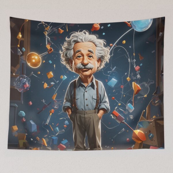 Item preview, Albert Einstein: Symbol of Wisdom and Science designed and sold by MattCollinsShop.