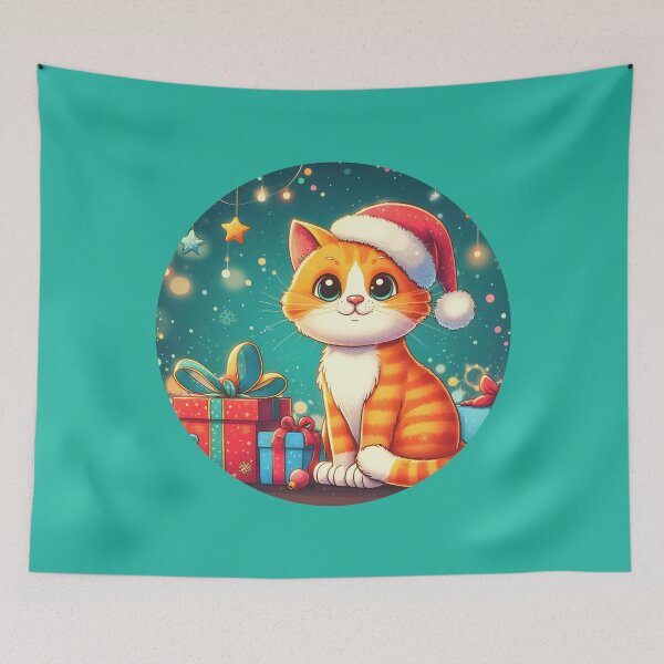Item preview, Cute Cat at Christmas - Funny designed and sold by Amazing States of America.