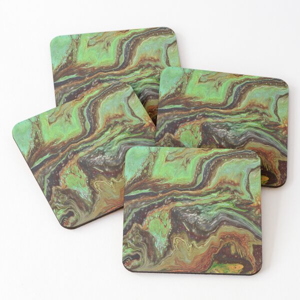 Item preview, Caldonia 1 Bold Flowing Green Abstract  designed and sold by Doug  Siegel.