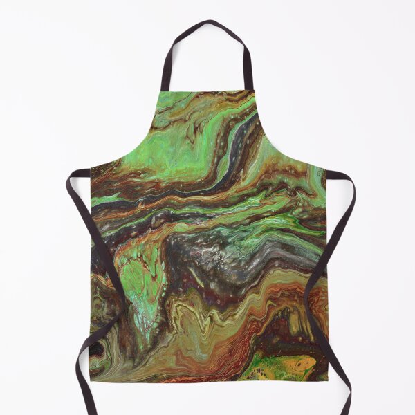 Item preview, Caldonia 1 Bold Flowing Green Abstract designed and sold by Doug Siegel.