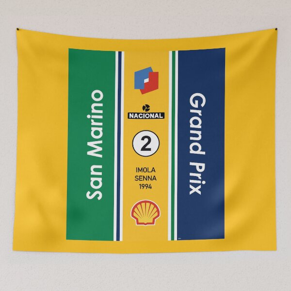 Item preview, Grand Prix Imola San Marino F1 Mc Laren designed and sold by PB Mary.