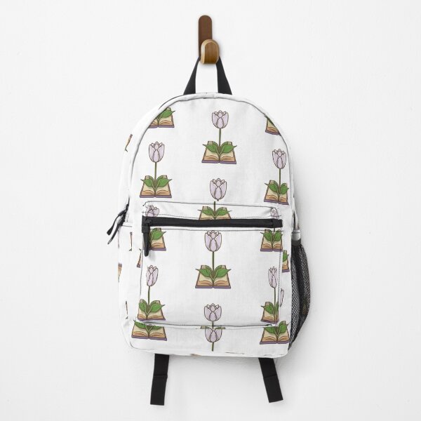 Item preview, Flowers Growing From a Book | A beautiful Light purple tulip designed and sold by CircinusStore.