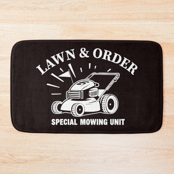 Item preview, Whimsical Mower: Illuminating the Lawn Care Mission designed and sold by GFelizNav.