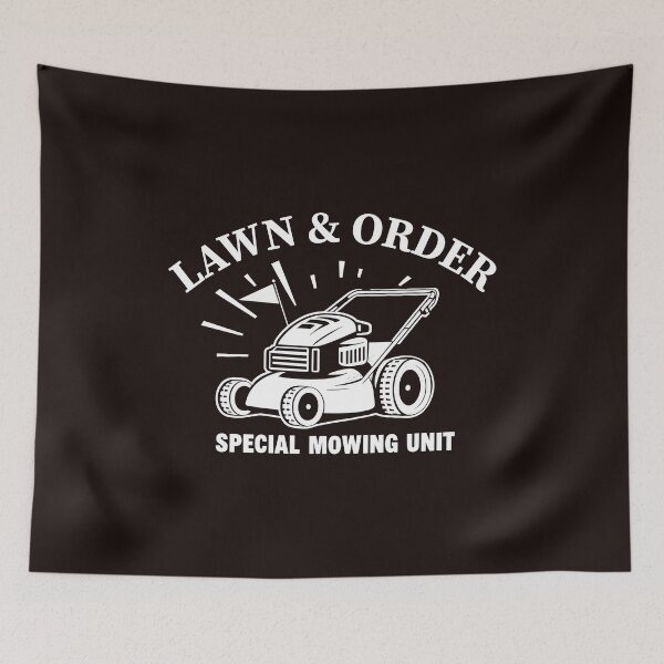 Item preview, Whimsical Mower: Illuminating the Lawn Care Mission designed and sold by GFelizNav.