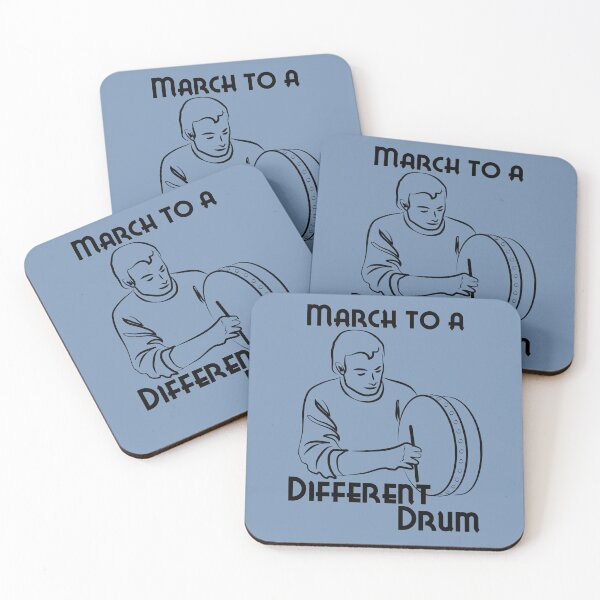 Item preview, March to a Different Drum - Man With Bodhran designed and sold by TimeLady's Closet.