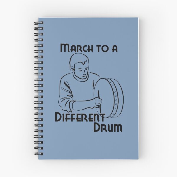 Item preview, March to a Different Drum - Man With Bodhran designed and sold by TimeLady's Closet.