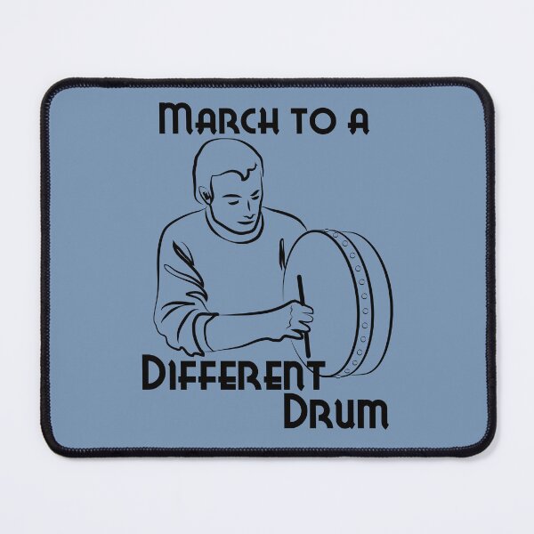Item preview, March to a Different Drum - Man With Bodhran designed and sold by TimeLady's Closet.
