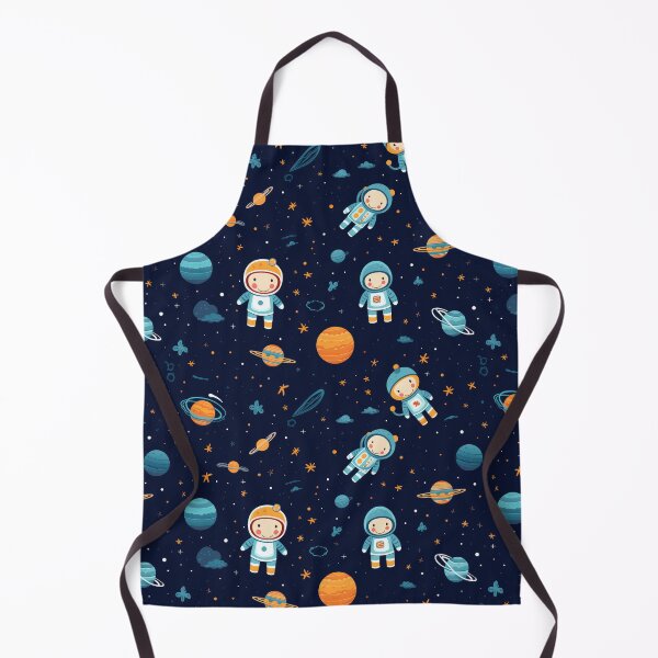 Item preview, Cute Little Astronauts in Space Pattern  designed and sold by VISIONARTIST.