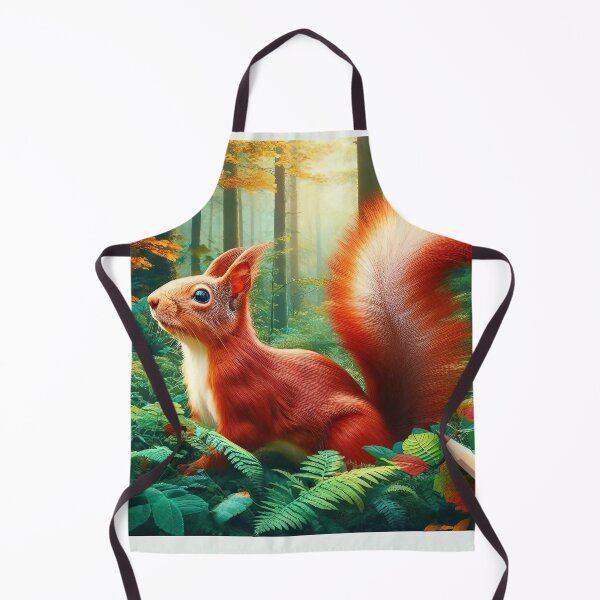 Item preview, Red Squirrel in its Natural Habitat designed and sold by Jolly-Drawings.