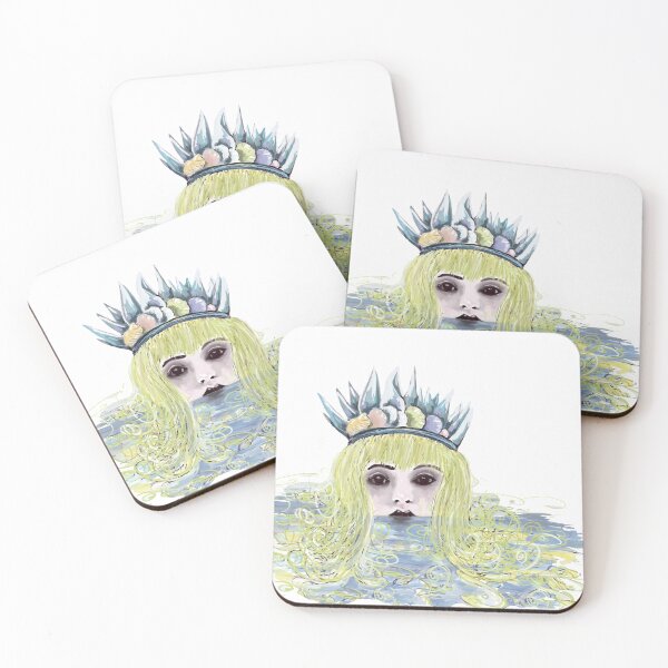 Item preview, Mermaid Observing  designed and sold by wildseadesign.