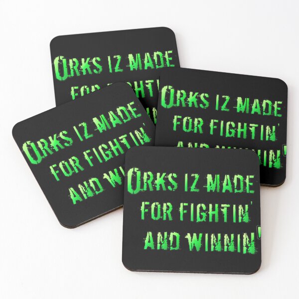 Item preview, Orks iz made for winning designed and sold by Mark-E-Adams.