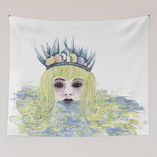 Item preview, Mermaid Observing  designed and sold by wildseadesign.