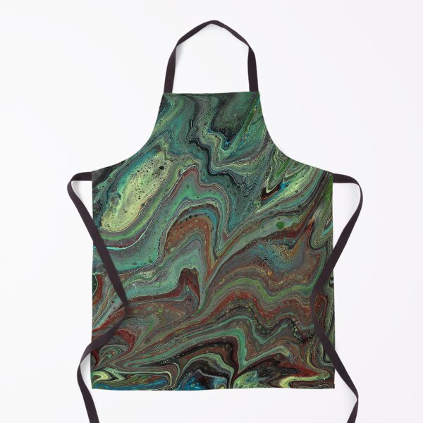 Item preview, Daddy O 1 Green Abstract Free Form Painting designed and sold by Doug Siegel.