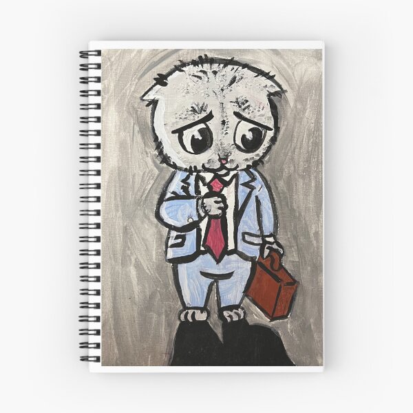 Item preview, Existential Crisis Zoom Lawyer Cat designed and sold by PewCat Art.