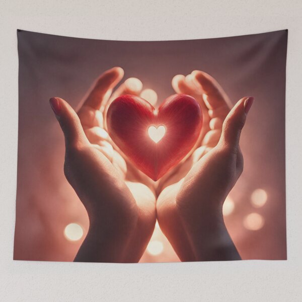 Item preview,  Heart on hand designed and sold by StyleSketch.