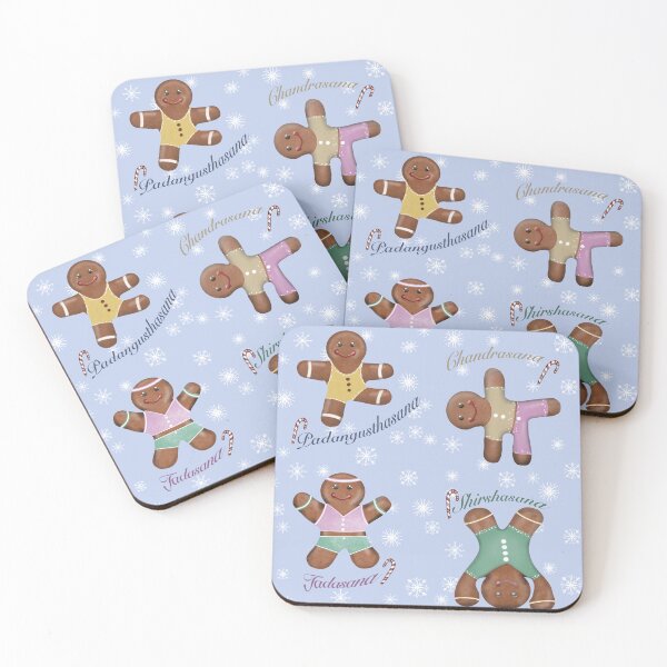 Item preview, Yogini gingerbreads (blue) designed and sold by Ju--Art.