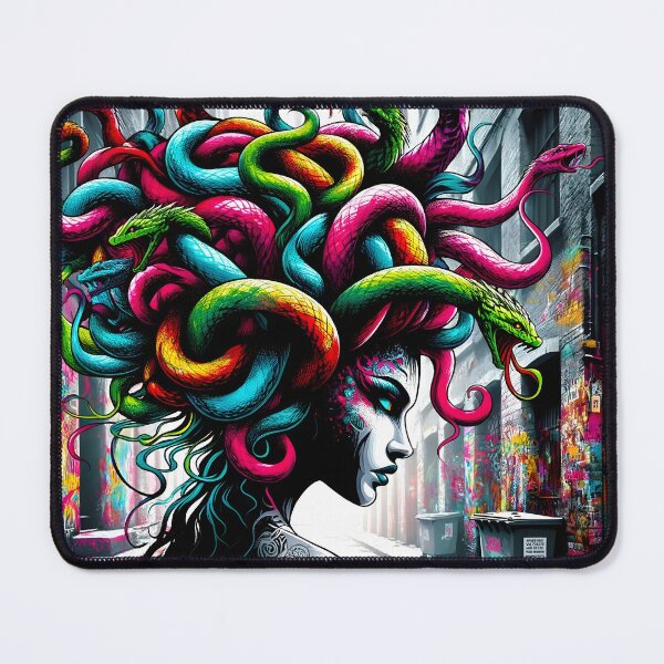 Artikelvorschau, Street Art Punk Medusa entworfen und verkauft von Truck Stop One.
