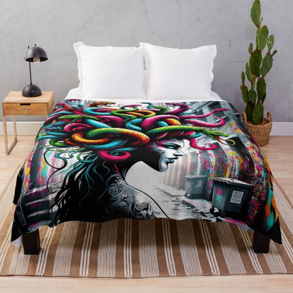 Item preview, Street Art Punk Medusa  designed and sold by Truck Stop One.