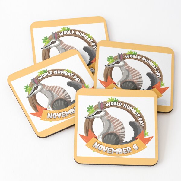 Item preview, Australian World Numbat Day designed and sold by ThundRDownunder.